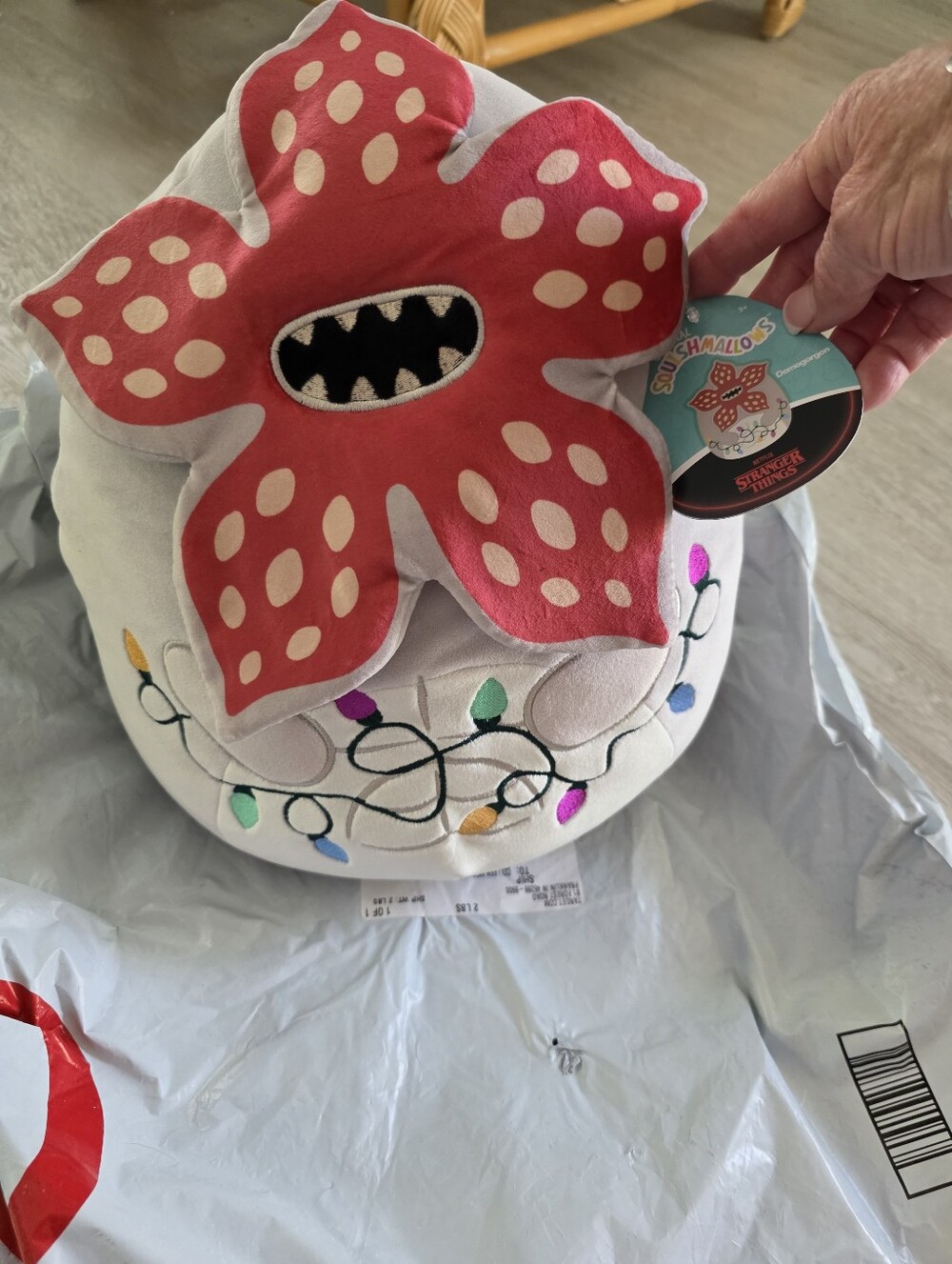 Demogorgon  Squishmellow Pillow.* NEW*
